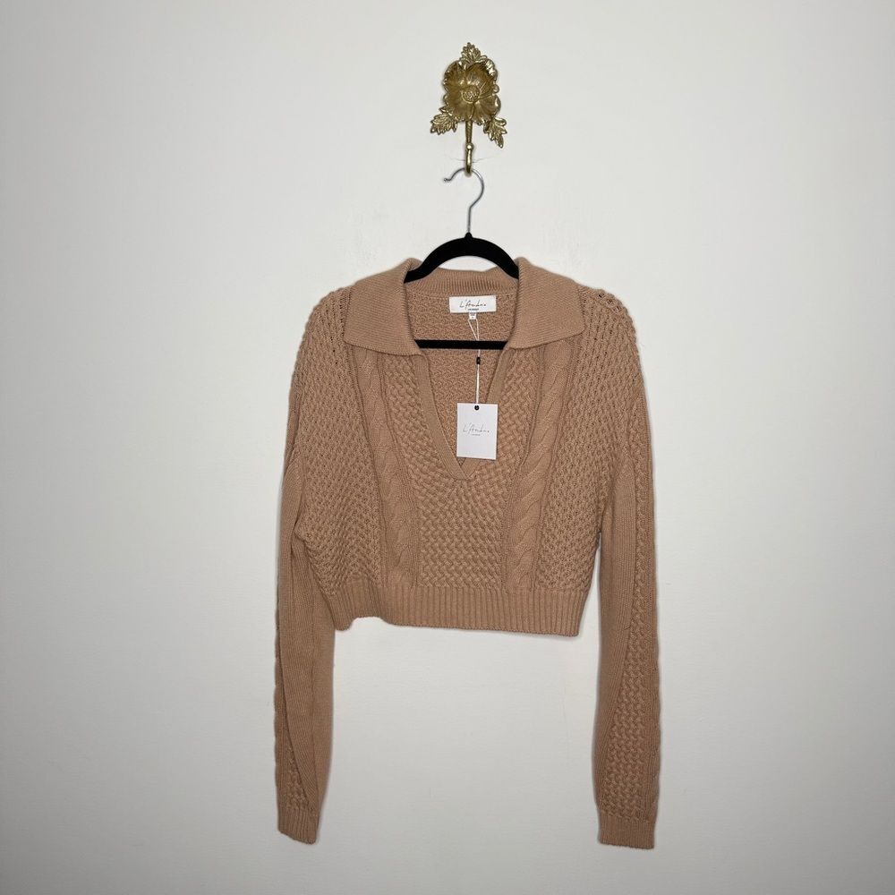 L'Academie Miles Cable Pullover S